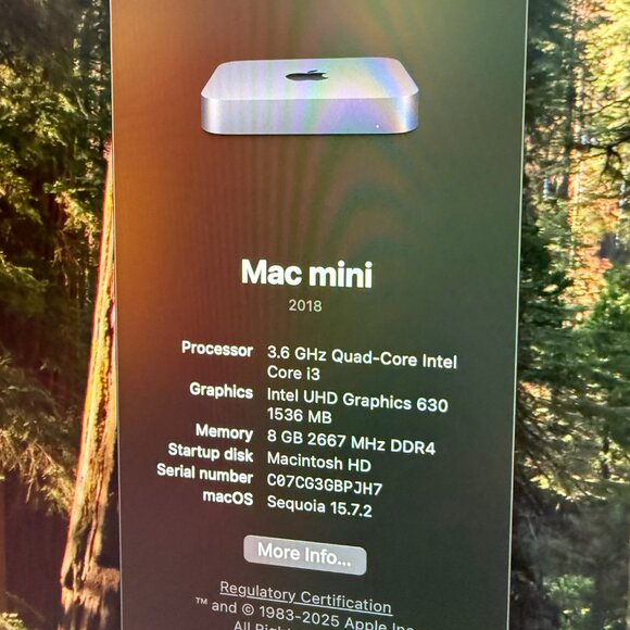 Apple Mac Mini 2018 - Picture 3 of 8